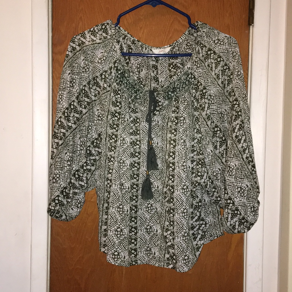 Batik Designed Top